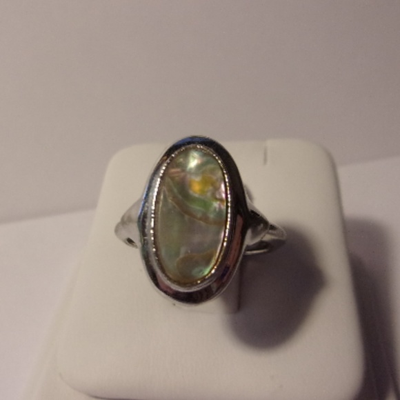 Avon Vintage Abalone Ring